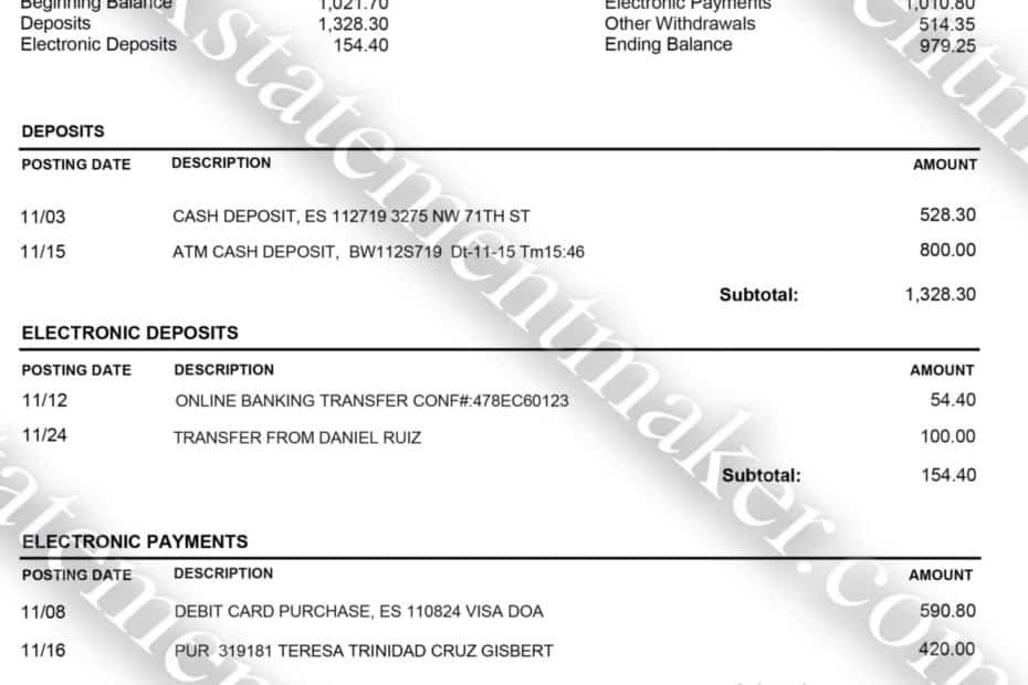 Caixa Spain bank statement PDF – realistic billing file for document checks and address verification